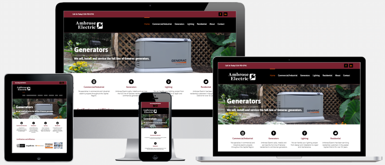 Electrical Contractor Website Design Albany, NY Capital District Digital