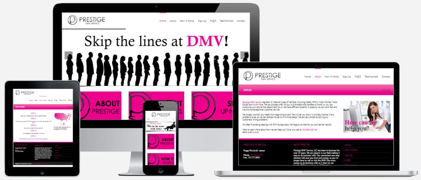 DMV Services Website Design Albany, NY Capital District Digital