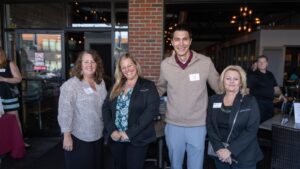 Athena SEO AI Launch Party Gail Wilty - Derek Nease - Lindsay Phillips - Sara Goodwin Tauge