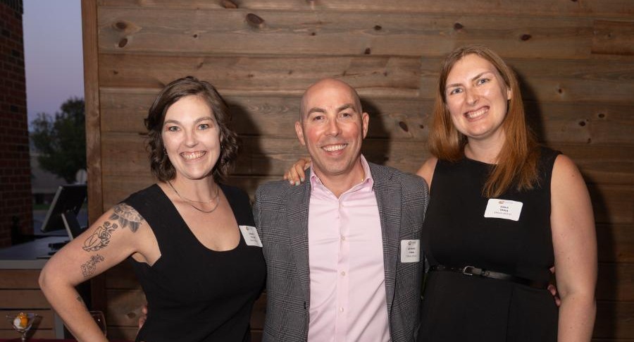 Athena SEO AI Launch Party Lindsey Collier - Anthony Troia Founder - Kaila Troia - Copy (2)