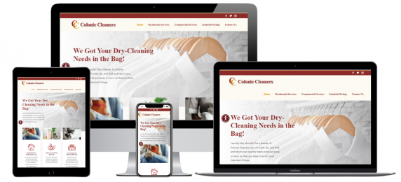 Dry Cleaner Website Design Albany, NY