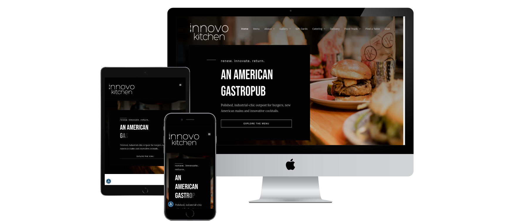 Innovo Kitchen Website Design Latham, NY