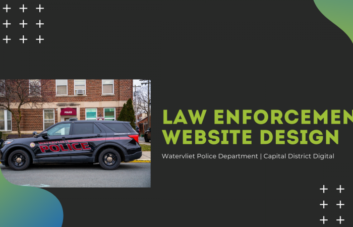 Law Enforcement Website Design - Watervliet Police Department Website Design