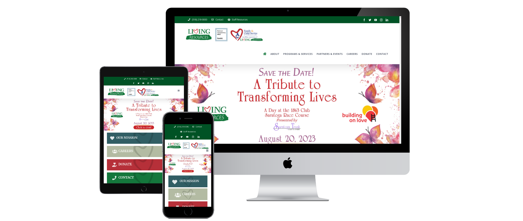 Living Resources Albany, NY Website Design
