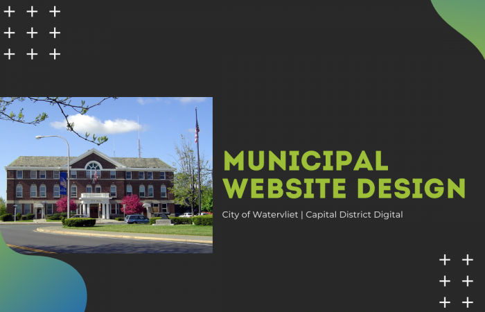 Municipal Website Design New York - City of Watervliet