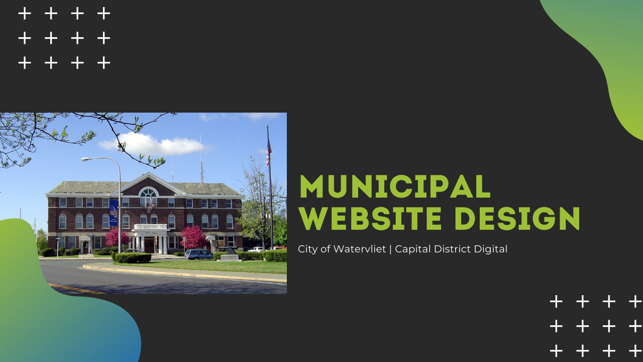 Municipal Website Design New York - City of Watervliet