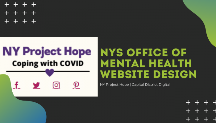 NY Project Hope Website Design - NYS Department of Mental Health Website Design