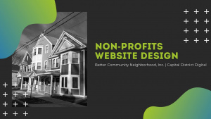 Nonprofit website design Schenectady, NY