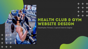 Healthplex Fitness Web Design Clifton Park, NY