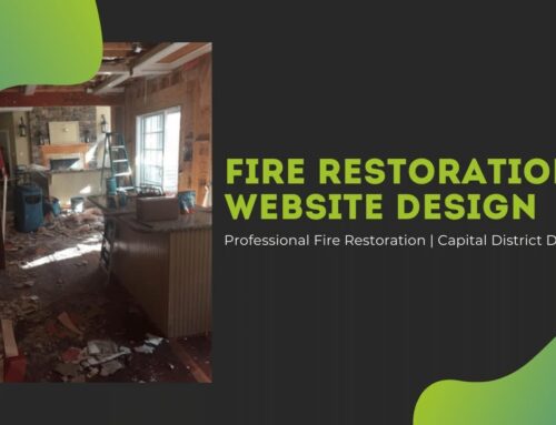 Professional Fire Restoration Web Design Albany, NY